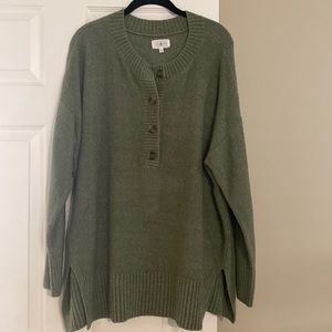 Lou & Gray Green Sweater XL
